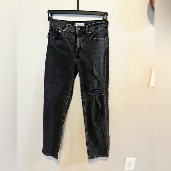 Bundle of 2 Madewell Jeans size 25 (perfect vintage wide-leg and straight leg) - Picture 4 of 13